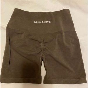 Alphalete Amplify Brown Shorts